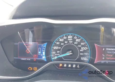 2013 Ford C-Max Hybrid Se z USA, uszkodzony, nr VIN 1FADP5AU2DL513689